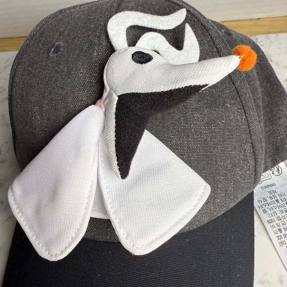 Disney Parks Exclusive Zero Baseball Cap Hat Nightmare Before Christmas NWT